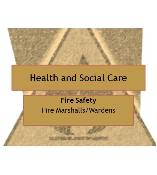 Fire Safety Awareness for Warden Marshall Training Resources