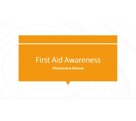 Obstructed Airway Awareness Training Resources