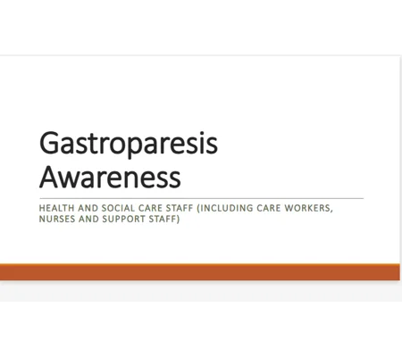 Gastroparesis Awareness Training Resources