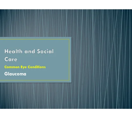 Glaucoma Awareness Training Resources