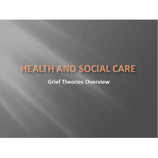 Grief and Bereavement Awareness Training Resources