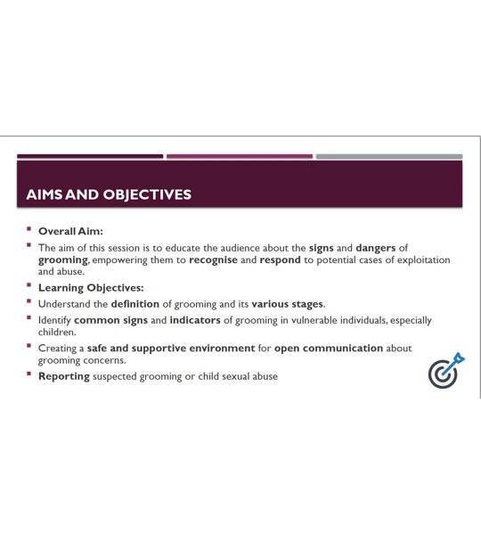 Grooming Awareness Training Resources