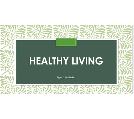 Healthy Living for People with Type 2 Diabetes Training Resources