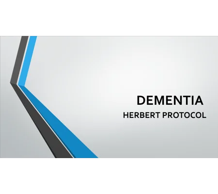 Herbert Protocol Missing Persons Training Resources