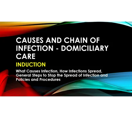 Induction - Domiciliary Care - Causes and Chain of Infection Training Resources
