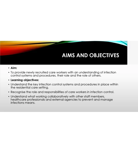 Induction - Residential Care - Infection Control Training Resources
