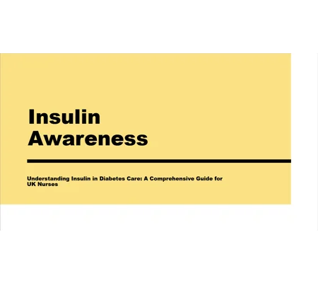 Insulin in Diabetes Care Clinical Training Resources