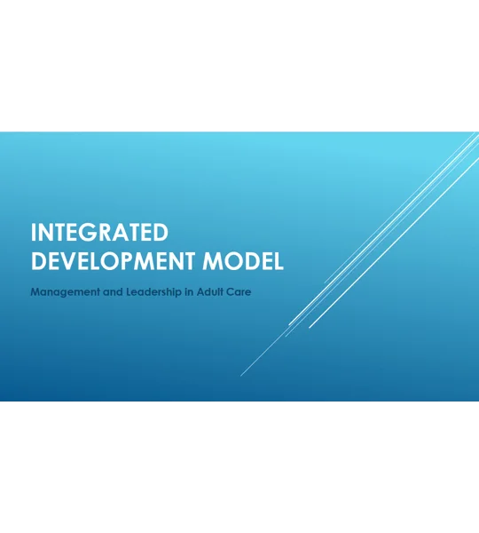 Supervision & Performance Management Integrated Development Model Training Resources