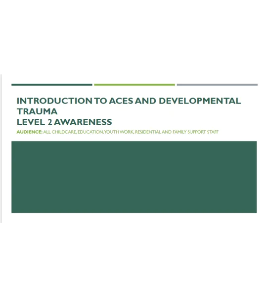 ACEs Introductory Awareness Training Resources