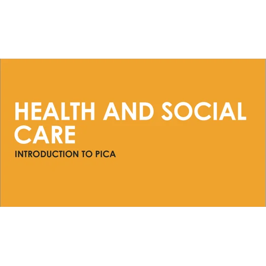 PICA - Introduction to PICA Training Resources