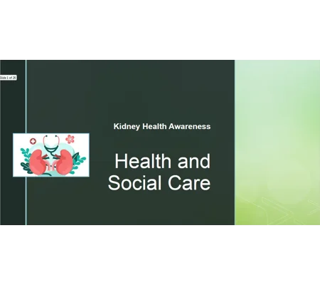 Kidney Health Awareness Training Resources