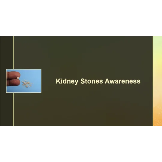 Kidney Stones Awareness Training Resources