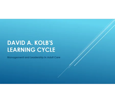 Kolb's Learning Cycle Theory Training Resources
