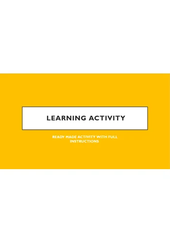 Trauma Informed Care Learning Activity - Reflective Journaling Training Resources