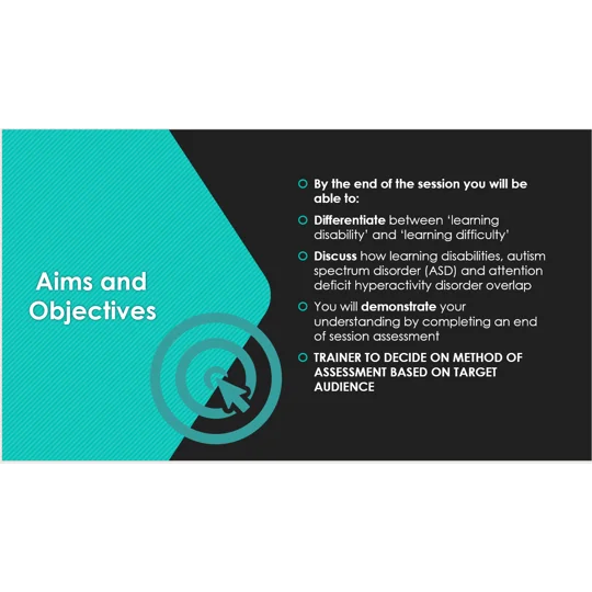 Learning Disability Awareness Training Resources