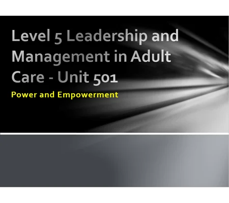 Power and Empowerment Training Resources