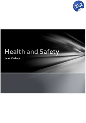 Lone Working Awareness Training Resources