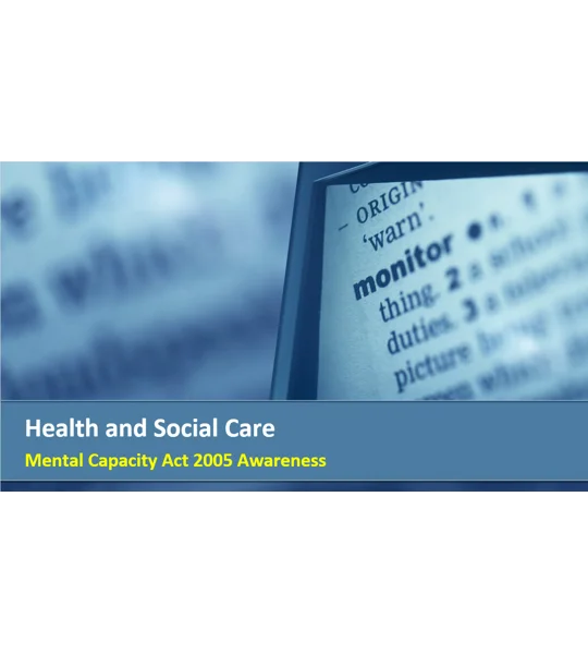 Mental Capacity Training Resources