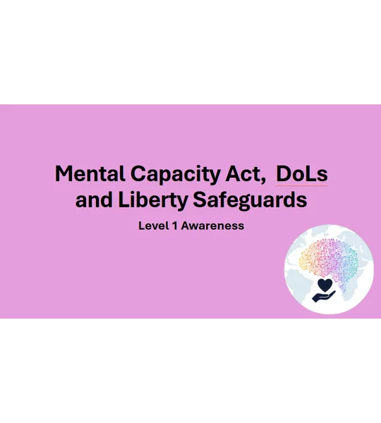Mental Capacity DoLs & LPS Level 1 Training Resources