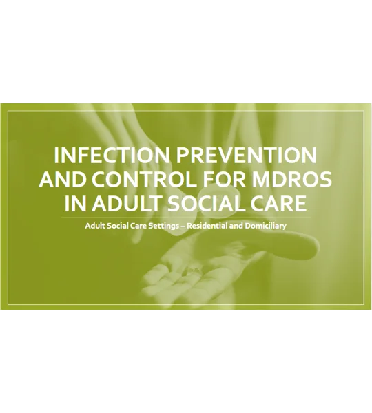 Infection Control Multi Resistant Organisms MDRO Training Resources