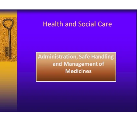 Medication Safe Handling Management Administration Training Resources