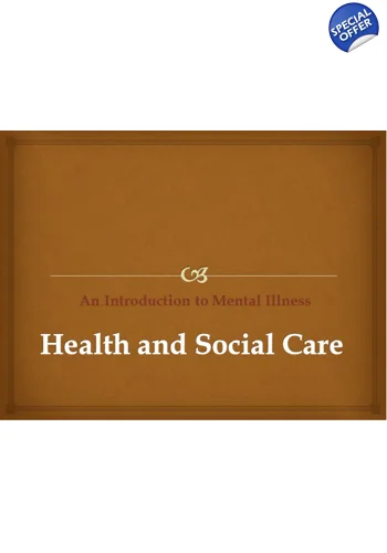 Mental Illness Awareness Training Resources