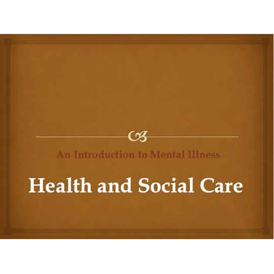 Mental Illness Awareness Training Resources