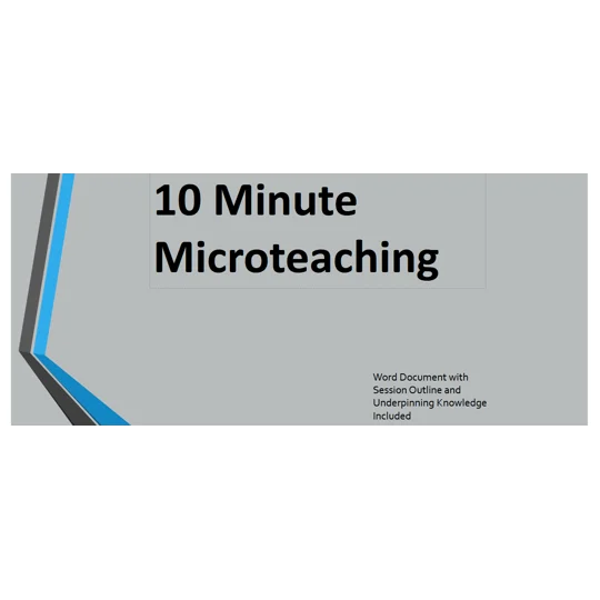 Microteach - Mild Learning Disabilities Promoting Self Advocacy and Empowerment