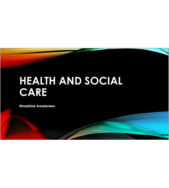 Morphine Awareness Training Resources