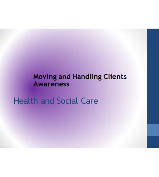 Moving and Handling People Training Resources