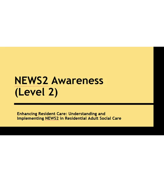 NEWS2: Enhancing Resident Care Training Resources