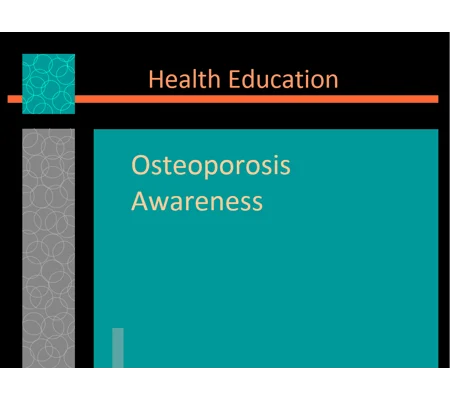 Osteoporosis Awareness Training Resources