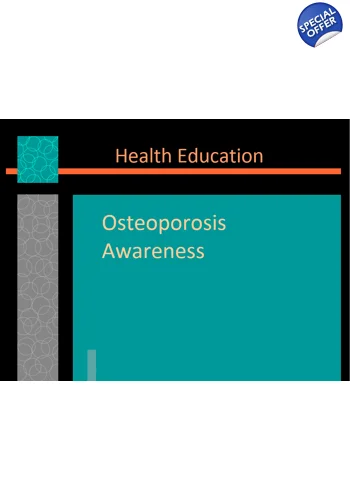Osteoporosis Awareness Training Resources