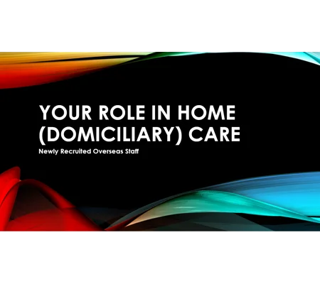 Overseas Staff New to Domiciliary Care - Roles & Responsibilities Training Resources