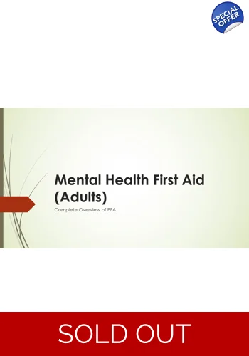 PFA Mental Health First Aid Training Resources