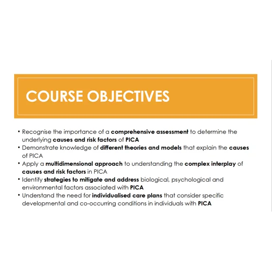 PICA - Causes and Risk Factors Training Resources
