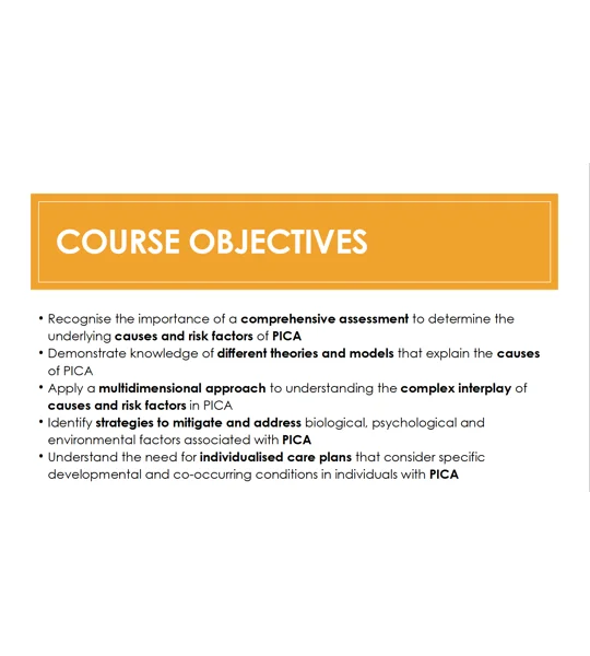 PICA - Causes and Risk Factors Training Resources