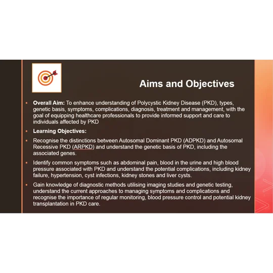 Polycystic Kidney Disease Awareness Training Resources