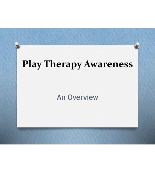 Play Therapy Overview Training Resources