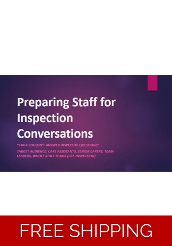 CQC Compliance - Preparing Staff for Inspection Conversations