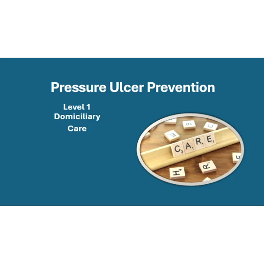 Pressure Ulcer Prevention Domiciliary Care Level 1 Training Resources