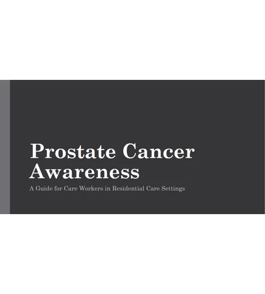 Prostate Cancer Awareness Training Resources