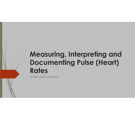 Pulse - Measuring, Interpreting, Documenting Training Resources