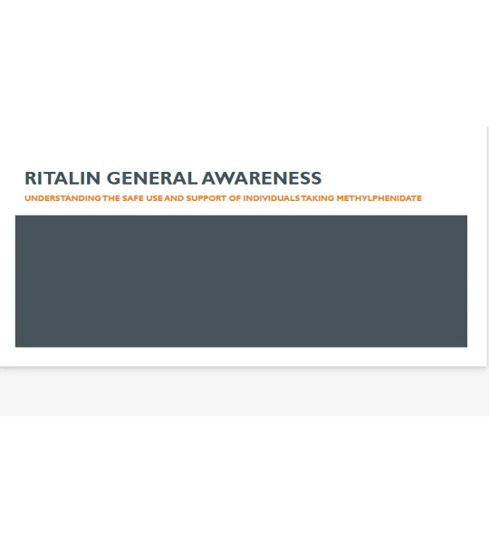Ritalin General Awareness Training Resources
