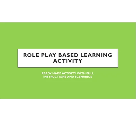 Trauma Informed Care Role-Playing Scenarios Learning Activity