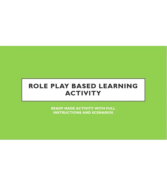 Trauma Informed Care Role-Playing Scenarios Learning Activity