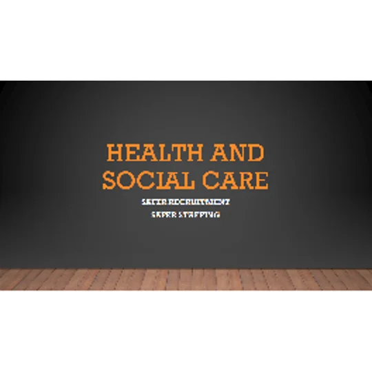 Safe Staffing and Recruitment Training Resources