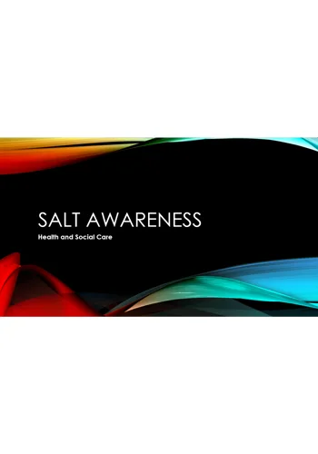 SALT Speech and Language Therapy Awareness Training Resources
