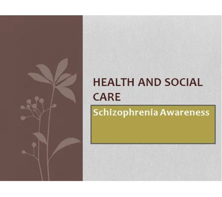 Schizophrenia Awareness Training Resources