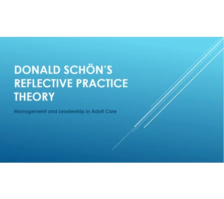 Donald Schön’s Reflective Practice Theory ​Training Resources